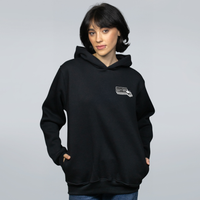 MOLETOM PRETO - MENTE TRIANGULAR BRANCO