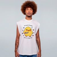 REGATA OVERSIZED OFF WHITE - NÃO QUERO TERAPIA