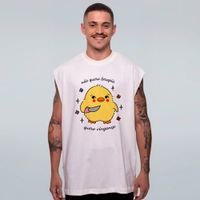 REGATA OVERSIZED OFF WHITE - NÃO QUERO TERAPIA