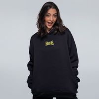 MOLETOM PRETO - PERNA KURTA