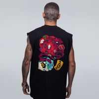 REGATA OVERSIZED PRETA - OPEN YOUR MIND