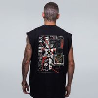 REGATA OVERSIZED PRETA - HISTÓRIAS REPLAI