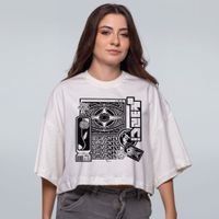 CROPPED OVERSIZED OFF WHITE - MEMENTO
