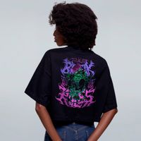 CROPPED OVERSIZED PRETO - SEM REGRAS