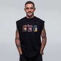 REGATA OVERSIZED PRETA - REFRESH