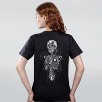 CAMISETA PRETA - Y2K SKULL