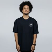 CAMISETA OVERSIZED PRETA - Y2K SKULL