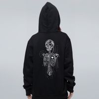 MOLETOM PRETO - Y2K SKULL