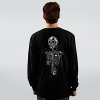 MANGA LONGA PRETA - Y2K SKULL