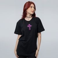 CAMISETA PRETA - DIVINE SIGNAL