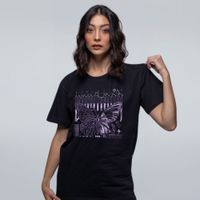 CAMISETA PRETA - SOUL UPGRADE ROXA