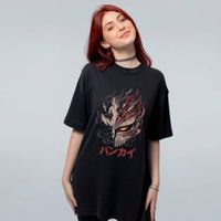 CAMISETA OVERSIZED PRETA - MASK