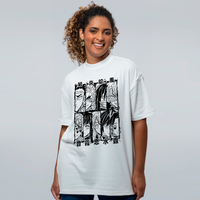 CAMISETA OVERSIZED OFF WHITE - HASHIRAS