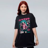 CAMISETA OVERSIZED PRETA - PRINCESA
