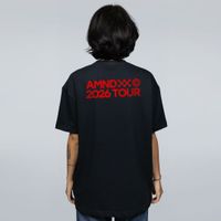 CAMISETA OVERSIZED PRETA - AMND TOUR