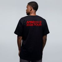 CAMISETA PRETA - AMND TOUR