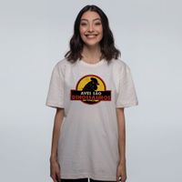 CAMISETA OFF WHITE - AVES SÃO DINOSSAUROS