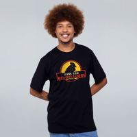 CAMISETA PRETA - AVES SÃO DINOSSAUROS