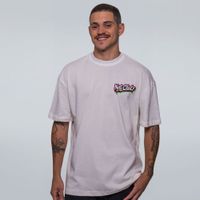 CAMISETA OVERSIZED OFF WHITE - NAT CLUB
