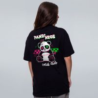 CAMISETA OVERSIZED PRETA - NAT CLUB