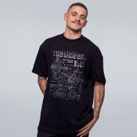 CAMISETA OVERSIZED PRETA - THE KING