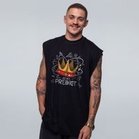 REGATA OVERSIZED PRETA - REI DO PREDICT