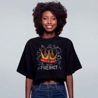 CROPPED OVERSIZED PRETO - REI DO PREDICT