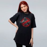 CAMISETA OVERSIZED PRETA - GOLEN ARTUBE