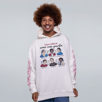 MOLETOM OFF WHITE - FAÇA CIÊNCIA COMO UMA GAROTA