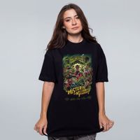 CAMISETA OVERSIZED PRETA - RPG CTHULHU 1