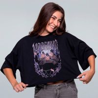 CROPPED OVERSIZED PRETO - MADRINHA