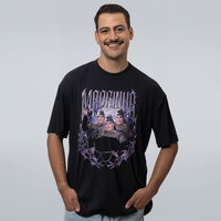CAMISETA OVERSIZED PRETA - MADRINHA