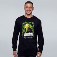 MANGA LONGA PRETA - SE TEM VERDE É SAUDÁVEL
