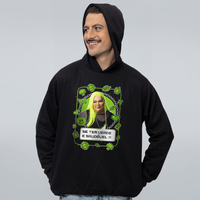 MOLETOM PRETO - SE TEM VERDE É SAUDÁVEL