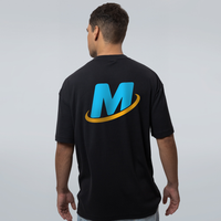 CAMISETA OVERSIZED PRETA - MRP