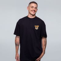 CAMISETA OVERSIZED PRETA - PAÇOCA MRP