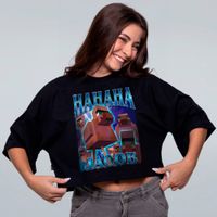 CROPPED OVERSIZED PRETO - JACOB PET