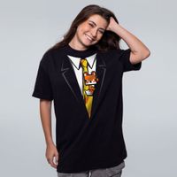 CAMISETA OVERSIZED PRETA - TERNO M4F14