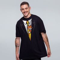 CAMISETA OVERSIZED PRETA - TERNO M4F14