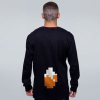 MANGA LONGA PRETA - SKIN CADUXINN