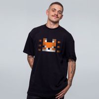 CAMISETA OVERSIZED PRETA - SKIN CADUXINN