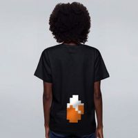CAMISETA PRETA - SKIN CADUXINN