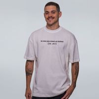 CAMISETA OVERSIZED OFF WHITE - COMO AS OUTRAS