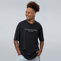 CAMISETA OVERSIZED PRETA - COMO AS OUTRAS