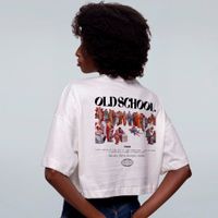 CROPPED OVERSIZED OFF WHITE - GRÉCIA ANTIGA