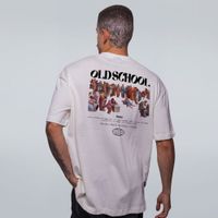 CAMISETA OVERSIZED OFF WHITE - GRÉCIA ANTIGA