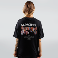 CAMISETA OVERSIZED PRETA - GRÉCIA ANTIGA