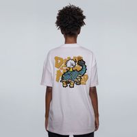 CAMISETA OVERSIZED OFF WHITE - DINONERD