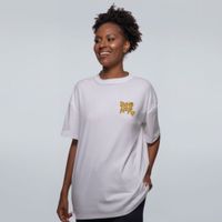 CAMISETA OVERSIZED OFF WHITE - DINONERD
