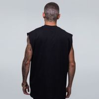 REGATA OVERSIZED PRETA - RANÇO EM DOBBBRO